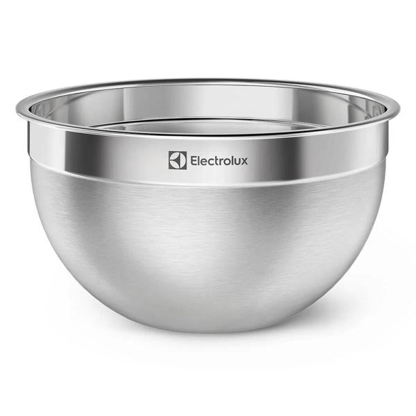 Imagem de Conjunto de Bowls Tigelas Electrolux de Inox 3 Tamanhos com Tampa Plástica