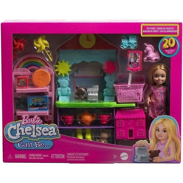 Imagem de Conjunto De Brinquedo Chelsea Loja Brinquedos Barbie Hny59