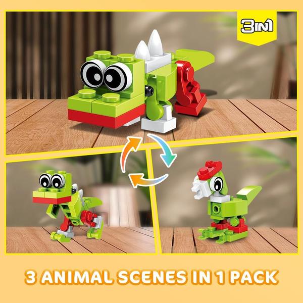 Imagem de Conjunto de brinquedos Building Blocks HOGOKIDS Party Favors, pacote com 10 unidades para crianças