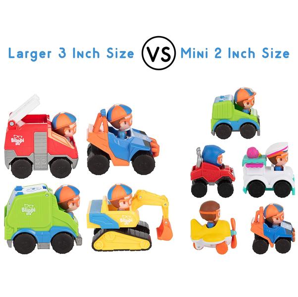 Conjunto de Brinquedos de Construção de 4 Peças - Tamanho 3' - Para Crianças a partir de 3 Anos - Blippi Imagem de Conjunto de Brinquedos de Construção de 4 Peças - Tamanho 3' - Para Crianças a partir de 3 Anos