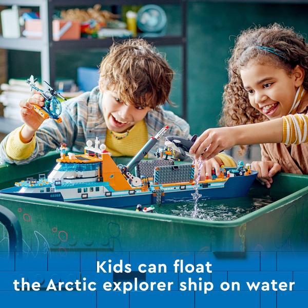 Imagem de Conjunto de brinquedos de construção LEGO City Arctic Explorer Ship 60368