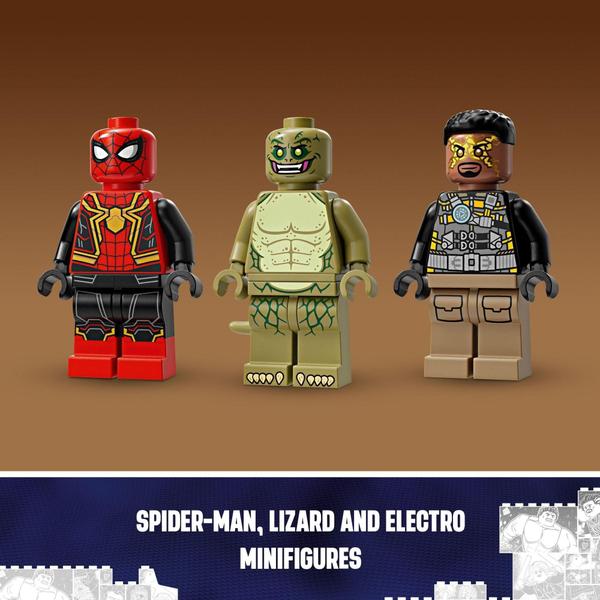 Imagem de Conjunto de brinquedos de construção LEGO Marvel Spider-Man vs Sandman 76280