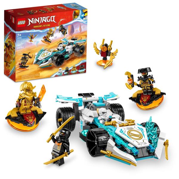 Imagem de Conjunto de brinquedos de construção LEGO NINJAGO Zane's Dragon Power 71791