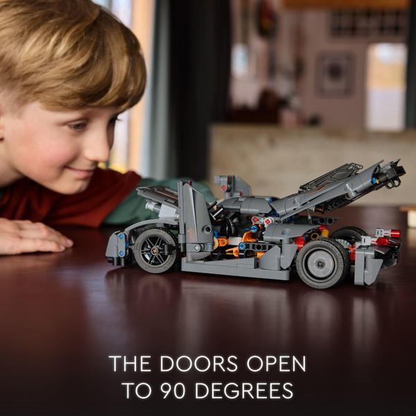 Imagem de Conjunto de brinquedos de construção LEGO Technic Koenigsegg Jesko Absolut Grey