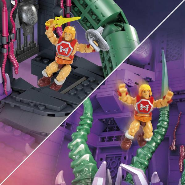 Conjunto de brinquedos de construção Mega Masters of the Universe Snake Mountain Imagem de Conjunto de brinquedos de construção Mega Masters of the Universe Snake Mountain
