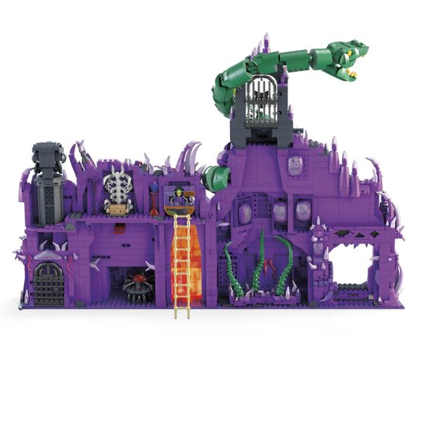 Conjunto de brinquedos de construção Mega Masters of the Universe Snake Mountain Imagem de Conjunto de brinquedos de construção Mega Masters of the Universe Snake Mountain