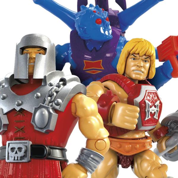 Conjunto de brinquedos de construção Mega Masters of the Universe Snake Mountain Imagem de Conjunto de brinquedos de construção Mega Masters of the Universe Snake Mountain