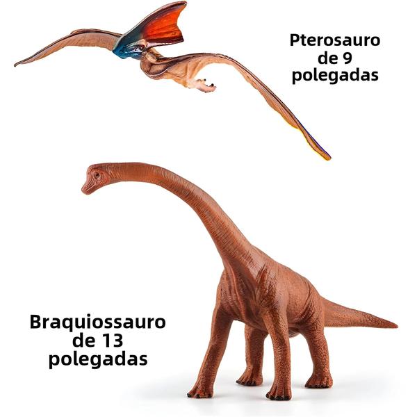 Imagem de Conjunto De Brinquedos De Dinossauro Enorme Para Crianças, Grande E Realista, Conjunto De Brinquedos