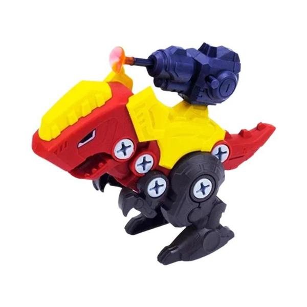 Conjunto de Brinquedos Educativos de Dinossauro para Montar - Modelo para Crianças Imagem de Conjunto de Brinquedos Educativos de Dinossauro para Montar - Modelo para Crianças