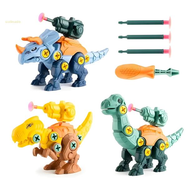 Conjunto de Brinquedos Educativos de Dinossauro para Montar - Modelo para Crianças Imagem de Conjunto de Brinquedos Educativos de Dinossauro para Montar - Modelo para Crianças