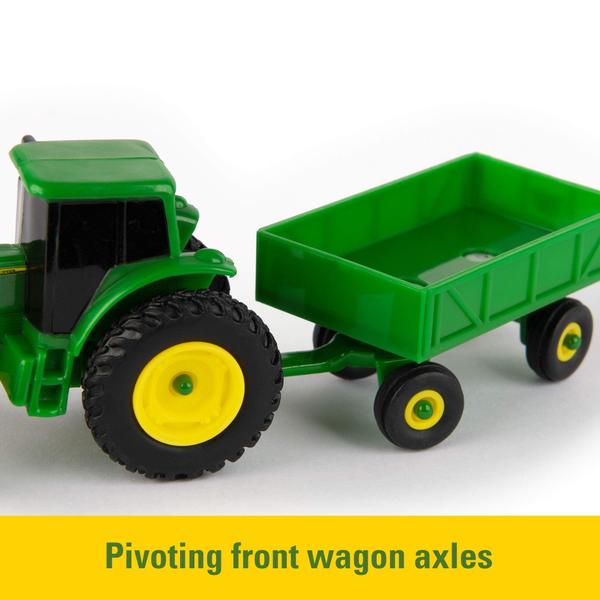 Imagem de Conjunto de brinquedos Farm Toys John Deere Die-Cast em escala 1:64 com 70 unidades