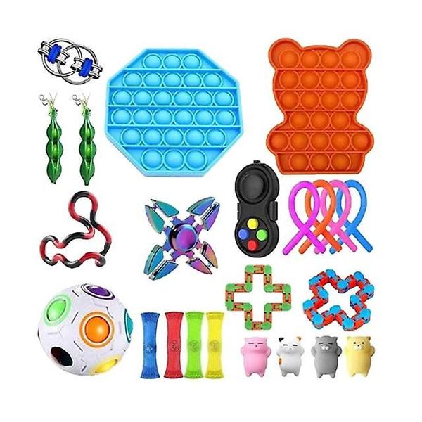 Imagem de Conjunto de Brinquedos Fidget Wokex - 21/30 Unidades para Descompressão Sensorial