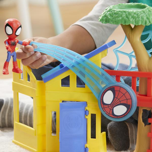 Imagem de Conjunto de brinquedos Hasbro Spidey and his Amazing Friends com boneco de 4 polegadas