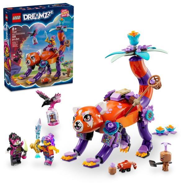 Imagem de Conjunto de brinquedos LEGO DreamZzz Izzie's Dream Animals com minifiguras