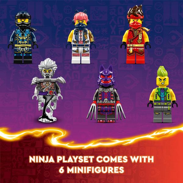 Imagem de Conjunto de brinquedos LEGO NINJAGO Tournament Battle Arena 71818 com 6 minifiguras