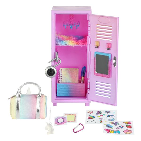 Conjunto de brinquedos REAL LITTLES My Rainbow Collection com 57