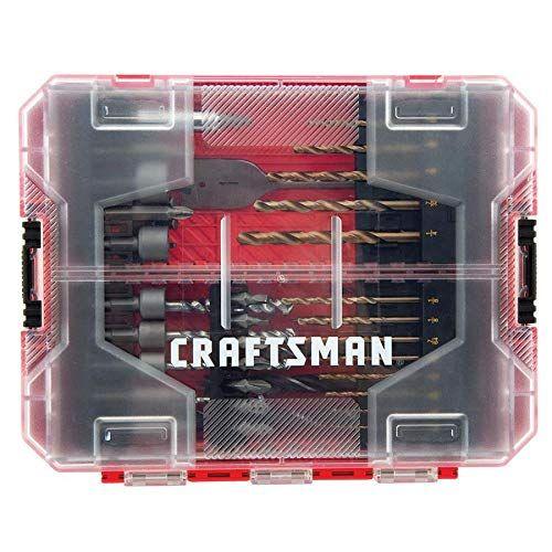 Imagem de Conjunto de brocas CRAFTSMAN CMAF1260 60 60 peças resistente a choques