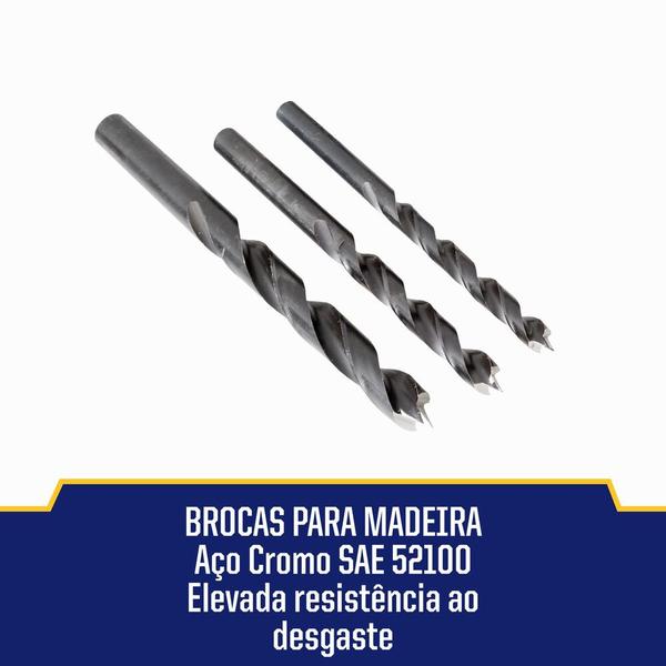 Imagem de Conjunto De Brocas De 3 Pontas 9 Peças 5 A 8mm Iw5009 Irwin