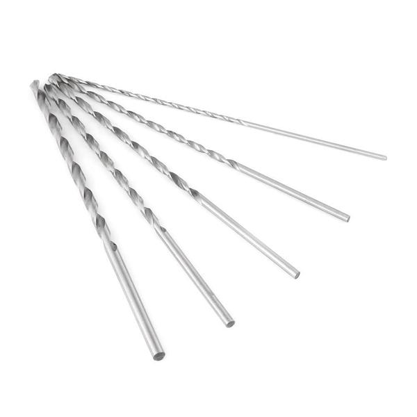 Imagem de Conjunto de brocas HERCHR 5 unidades HSS Steel Twist 2 mm a 5 mm para madeira