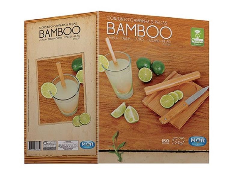 Imagem de Conjunto de Caipirinha 5 Peças Bamboo Mor