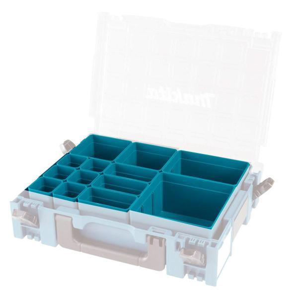 Imagem de Conjunto De Caixa Interna Com 5 Organizador Makita 191X92-5