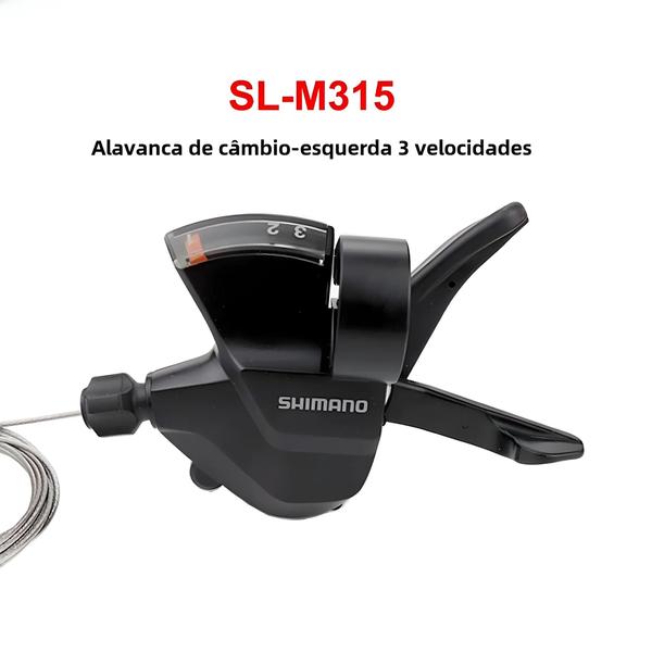 Imagem de Conjunto de Câmbio MTB Shimano Altus SL-M315/SL-M310 - 2x7/2x8/3x7/3x8 velocidades