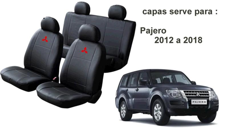 Imagem de Conjunto de Capa Pajero 2012 a 2018 + Chaveiro + Capa de Volante: Estilo Sofisticado e Conforto