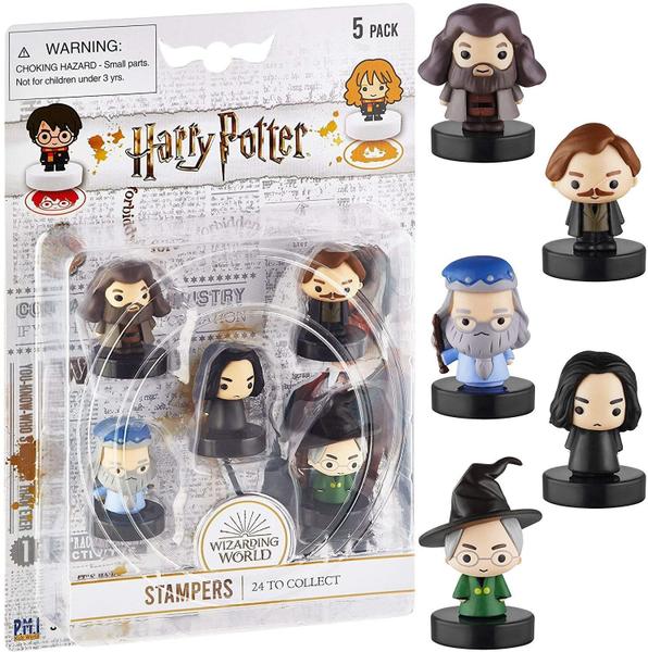 Imagem de Conjunto de Carimbos Harry Potter 5 Unidades - Rúbeo, Remo, Severo, Alvo, Minerva