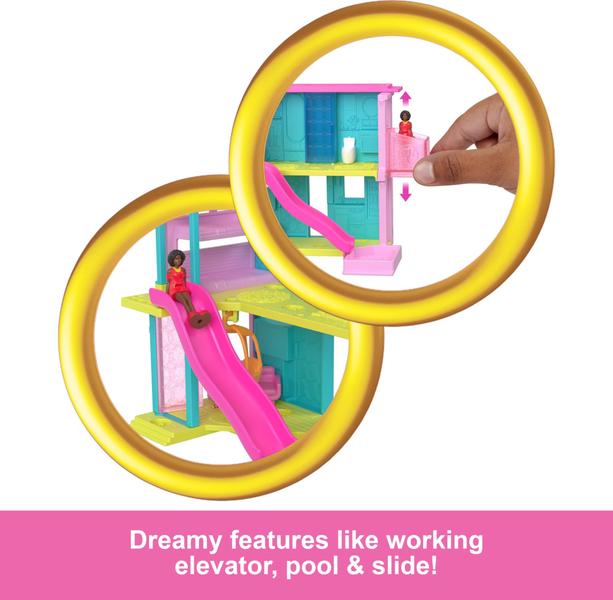 Imagem de Conjunto de casas de bonecas Barbie Mini BarbieLand com Dreamhouse & Acces.