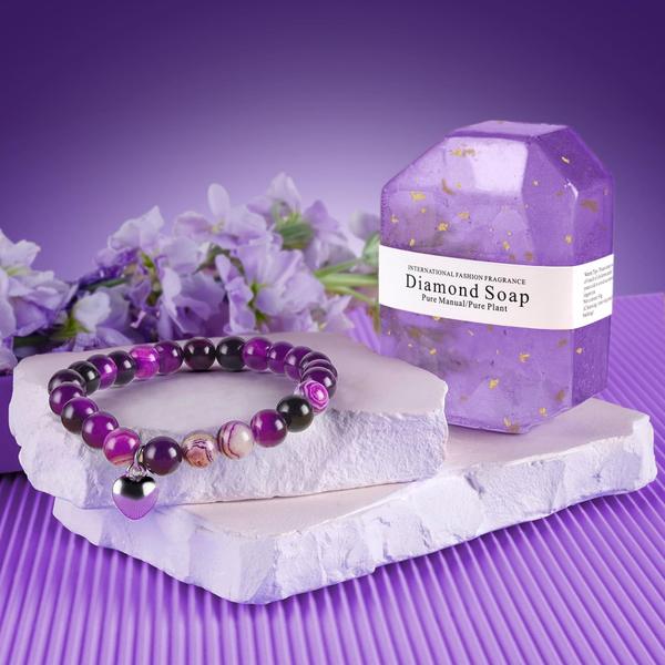 Imagem de Conjunto de cestas de presentes de spa Apjielop Relaxing Lavender para mulheres