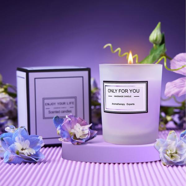 Conjunto de cestas de presentes de spa MADDIFY Initial Lavender com copo Imagem de Conjunto de cestas de presentes de spa MADDIFY Initial Lavender com copo