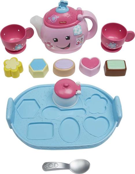 Imagem de Conjunto de chá de brinquedo Fisher-Price Laugh & Learn Sweet Manners 18+M