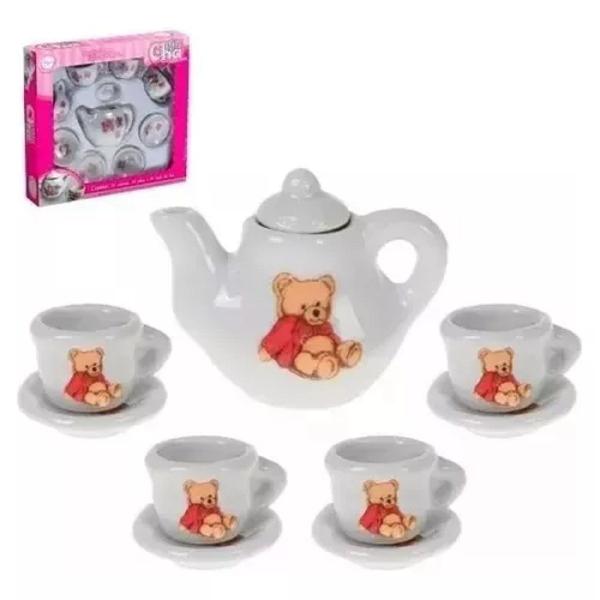 Imagem de Conjunto De Chá Porcelana 9 Peças, Art House, Multicor