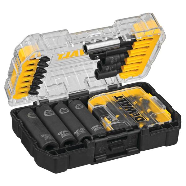 Imagem de Conjunto de chaves de fenda DEWALT Impact Ready FlextorQ de 35 peças