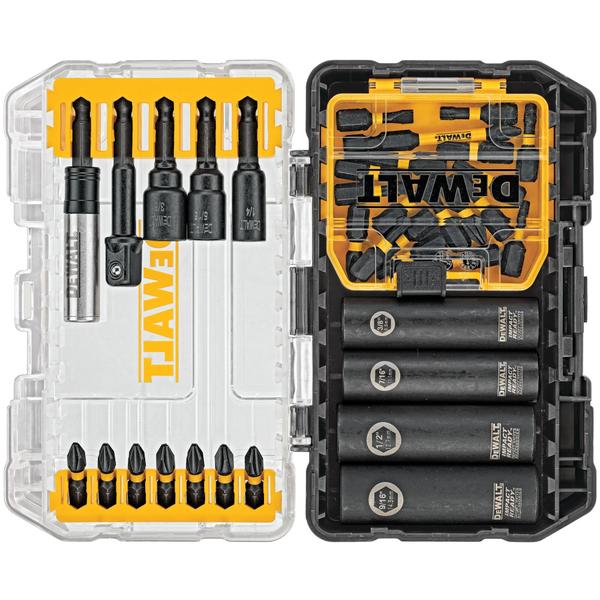 Imagem de Conjunto de chaves de fenda DEWALT Impact Ready FlextorQ de 35 peças