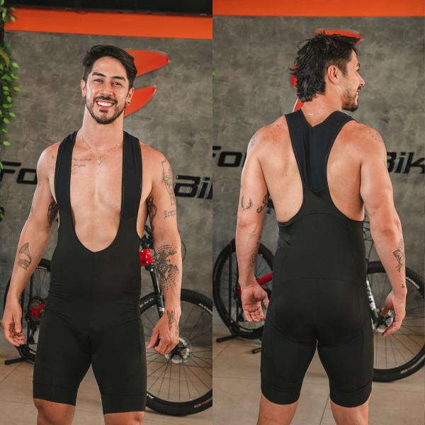 Imagem de Conjunto de Ciclismo Masculino Bretelle Pro Ciclistas Bike MTB