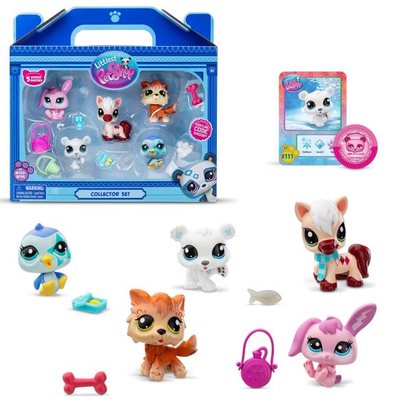 Imagem de Conjunto de colecionador Littlest Pet Shop Winter Besties LPS Gen 7