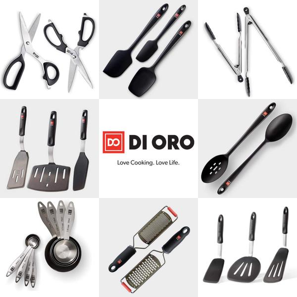 Conjunto de colheres de medição di Oro 18/8 em aço inoxidáve - di Oro Living Imagem de Conjunto de colheres de medição di Oro 18/8 em aço inoxidáve
