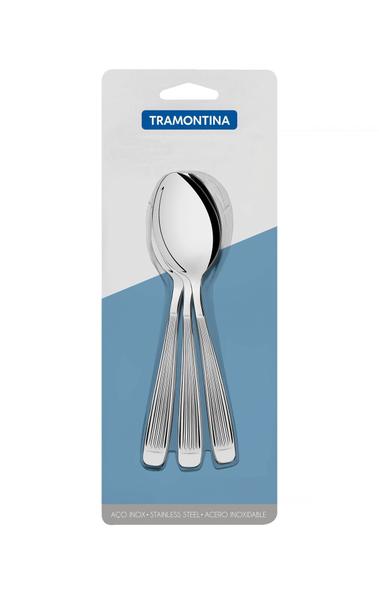 Imagem de Conjunto de colheres de mesa Tramontina Athenas aço inox 3 pç.