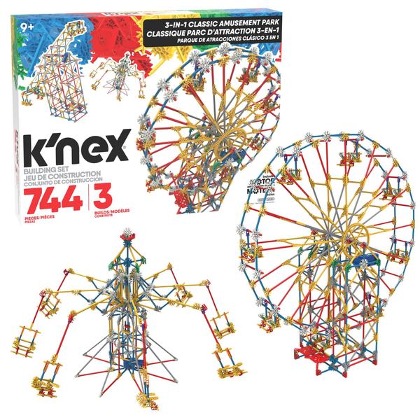 Imagem de Conjunto de construção do parque de diversões 3 em 1 K'NEX Education STEM Explorations