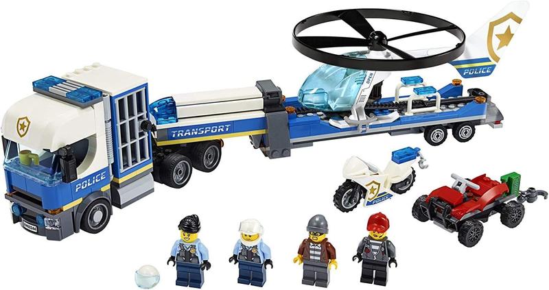 Imagem de Conjunto de construção LEGO City Police Helicopter Chase 60244