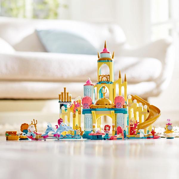 Imagem de Conjunto de construção LEGO Disney Ariel's Underwater Palace com boneca