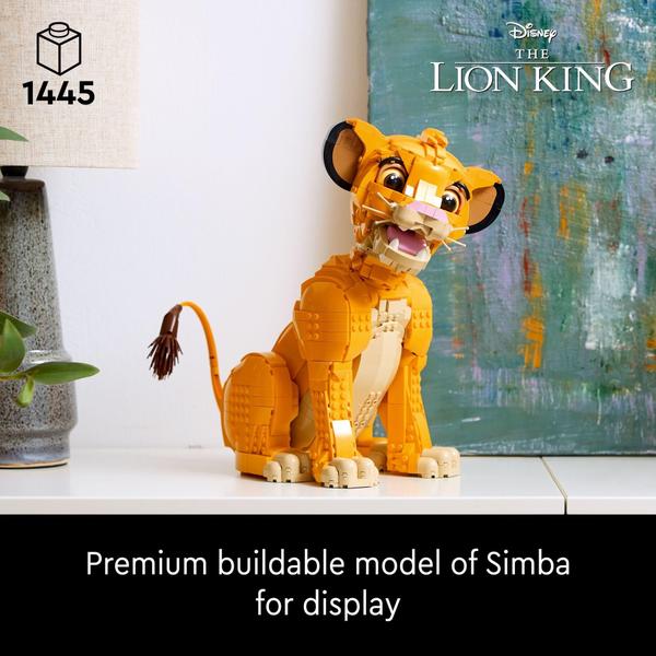 Imagem de Conjunto de construção LEGO Disney Young Simba The Lion King Fan