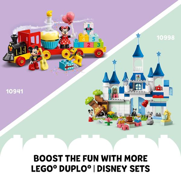 Imagem de Conjunto de construção LEGO DUPLO Disney 100 3 em 1 Magic Castle 10998