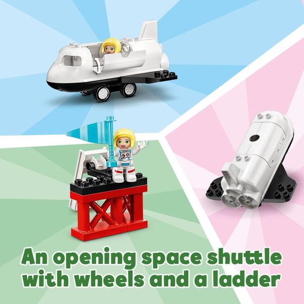 Imagem de Conjunto de construção LEGO DUPLO Town Space Shuttle Mission 10944