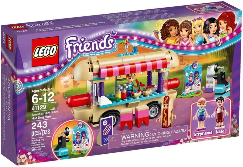 Imagem de Conjunto de construção LEGO Friends Amusement Park Hot Dog Van