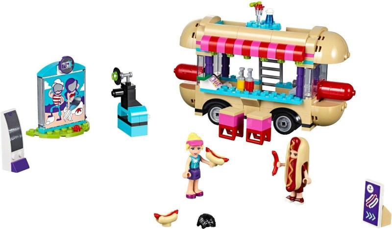 Imagem de Conjunto de construção LEGO Friends Amusement Park Hot Dog Van