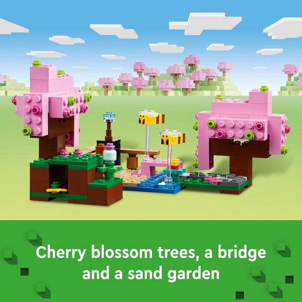 Imagem de Conjunto de construção LEGO Minecraft The Cherry Blossom Garden 21260