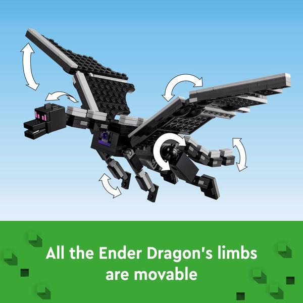 Imagem de Conjunto de construção LEGO Minecraft The Ender Dragon and End Ship 21264