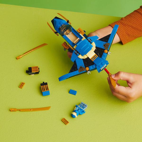 Imagem de Conjunto de construção LEGO NINJAGO Jay's Lightning Jet EVO 71784